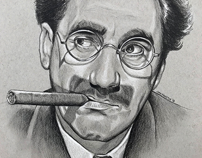 Groucho Marx Portrait