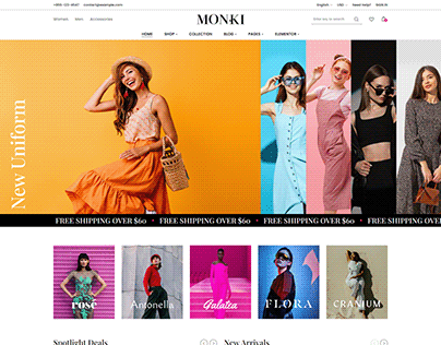 Monki – Elementor Fashion WooCommerce WordPress Theme
