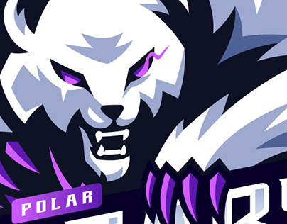 Polar Bears eSports Mascot Logo