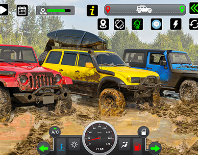 Offroad Jeep simulator game