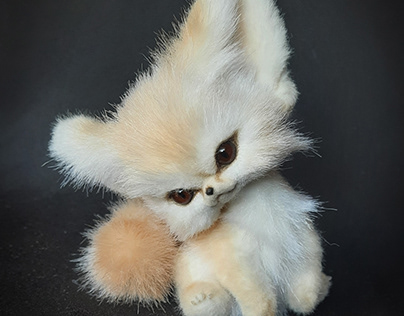 Little fennec fox