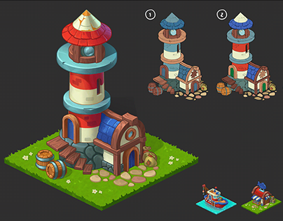 Some isometric props I've created