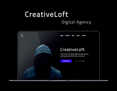 CreativeLoft. Design for Digital Agency.