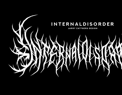 internaldisorder // death metal logo