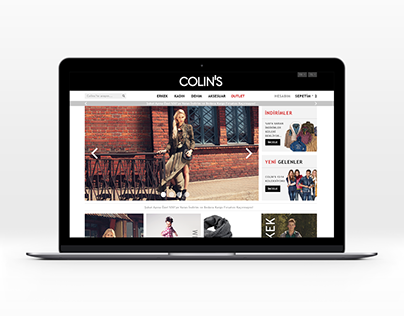 Colin's - eCommerce Design