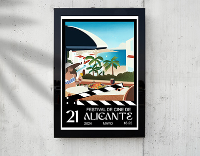 Cartel Festival de cine de Alicante