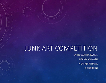 Junk art competition outcome