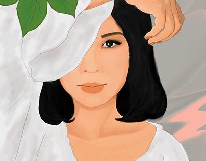 Asian Girl - Digital Painting