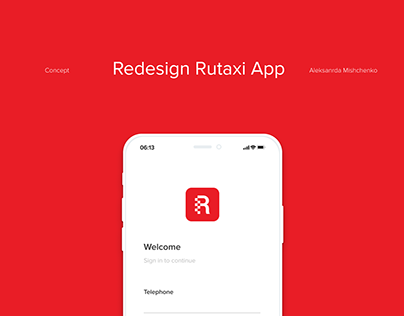 Redesign Rutaxi App
