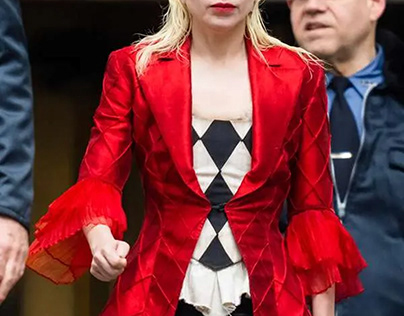 Joker Folie à Deux 2024 Lady Gaga Red Blazer