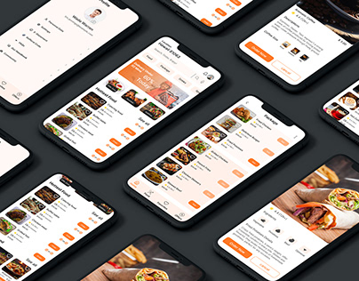 Food Delivery UI App Design