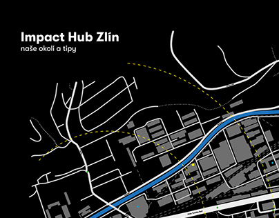 Impact Hub Zlín Bistro map