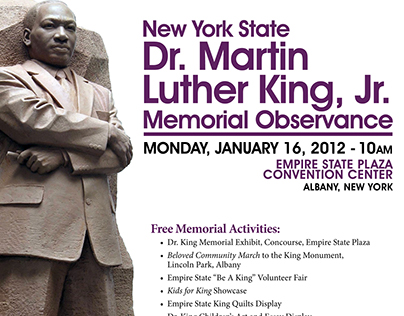 NYS Martin Luther King Memorial Observance
