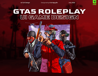 GTA5 ROLEPLAY UI Design (PVP)
