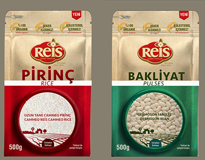 Packaging design for pulses company: 3 different design