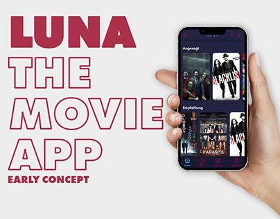 Luna Movie App - Early Concept