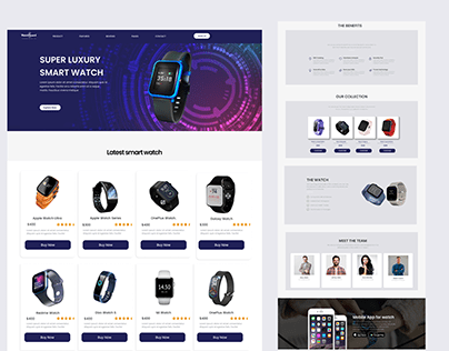 Wrist - Watch eCommerce Website