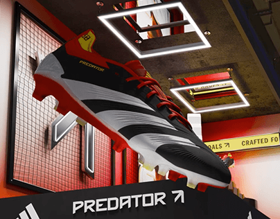 Adidas Predator - Bilboard 3D