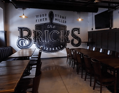 The Bricks Pizzeria - Branding