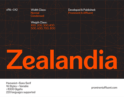 Zealandia - Free Font