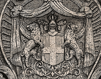 Italian Coat of Arms (New Savoy Monarchy), Rome, Italy
