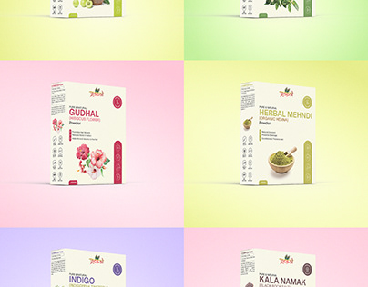 Box Packaging for Herbal Product Range