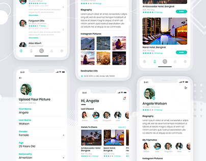 UI/UX Design For Social App to Connect People