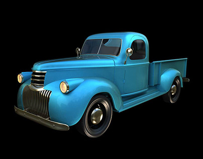 Chevy Pickup 1942 - 3D Modelling