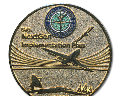 FAA NextGen Challenge Coin