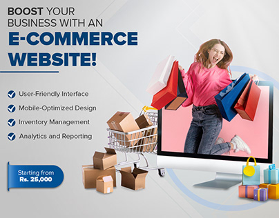 Build your E-Commerce Website Advertisement