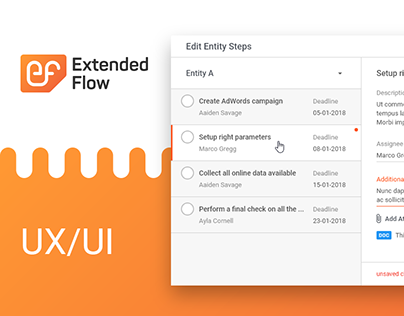 ExtendedFlow - UX/UI