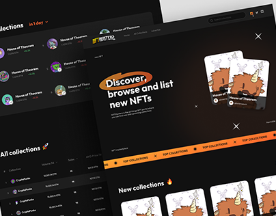 NFT Hunters - NFT Marketplace Website