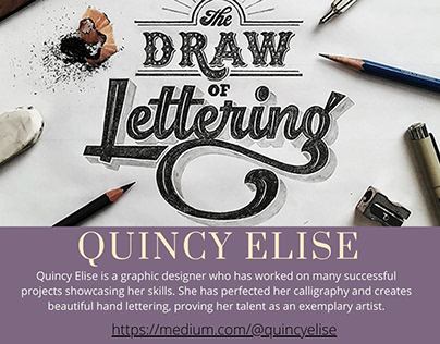 Quincy Elise - An Exemplary Artist