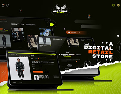 UB™ E-commerce Fashion Concept & Website Store