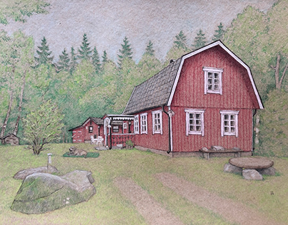 House in Kronoberg, Sweden