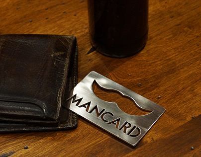 The Mancard Bottle Opener