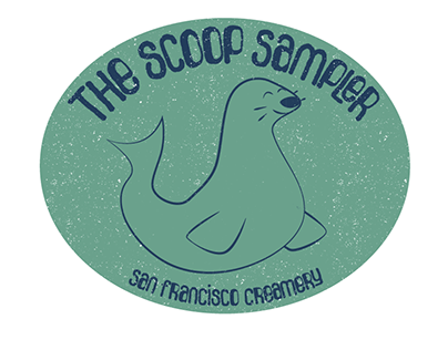 The Scoop Sampler branding project