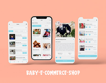 Baby eCommerce Shop UI Template
