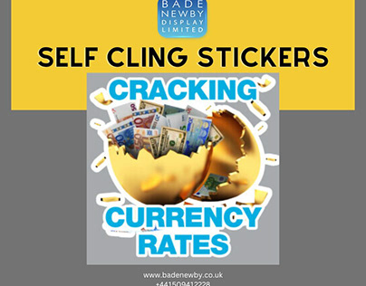 Self Cling Stickers - A Professional Touch by Badenewby
