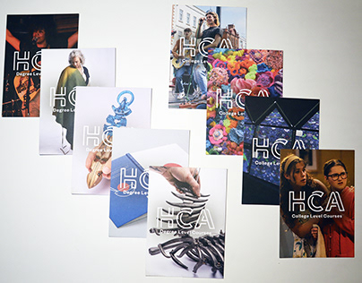 Hereford College of Arts - Prospectus Postcards