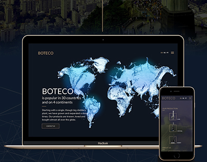 BOTECO website design