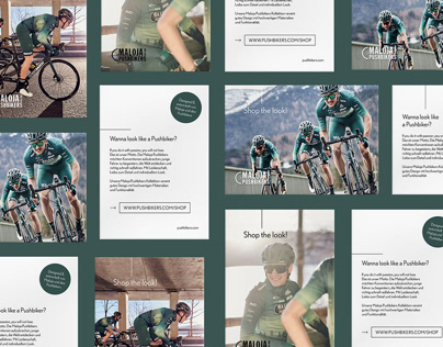 Maloja Pushbikers - Shop the look cards