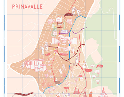 Mappa immaginaria Primavalle _ Roma: immagini di città