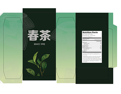 Spring Tea Packaging Design