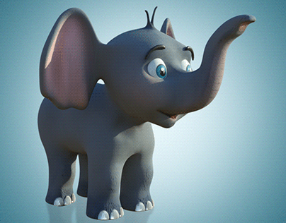3D Elephant