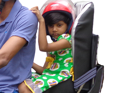 Child Passenger Carrier for Motor Bikes