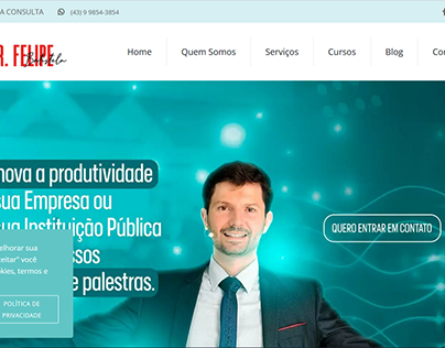 Website Dr. Felipe Batistela