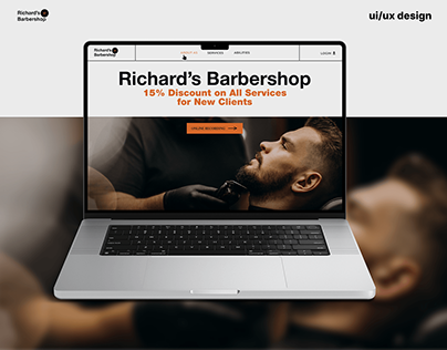 UI/UX Redesign "Barbershop"