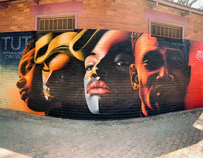 4 Faces; Equality Mural