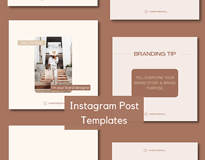 Classy & Neutral - Instagram Post Template